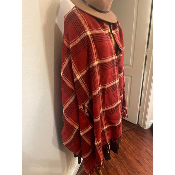 Madewell plaid wrap shawl New with tags - Picture 1 of 13